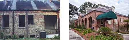 Front Before, After Baton Rouge